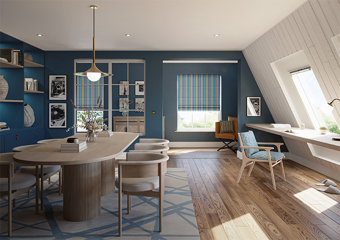 Lambrooke, Sea Grass - Twist&Fit Roman Blind - Image 9